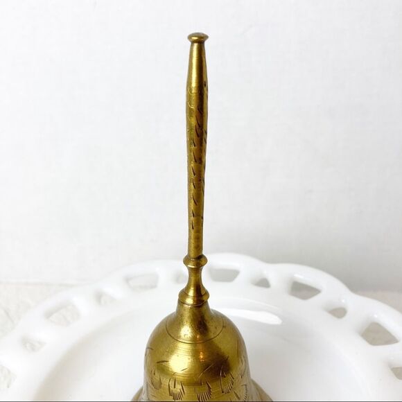 Etched brass bell - Picture 5 of 5